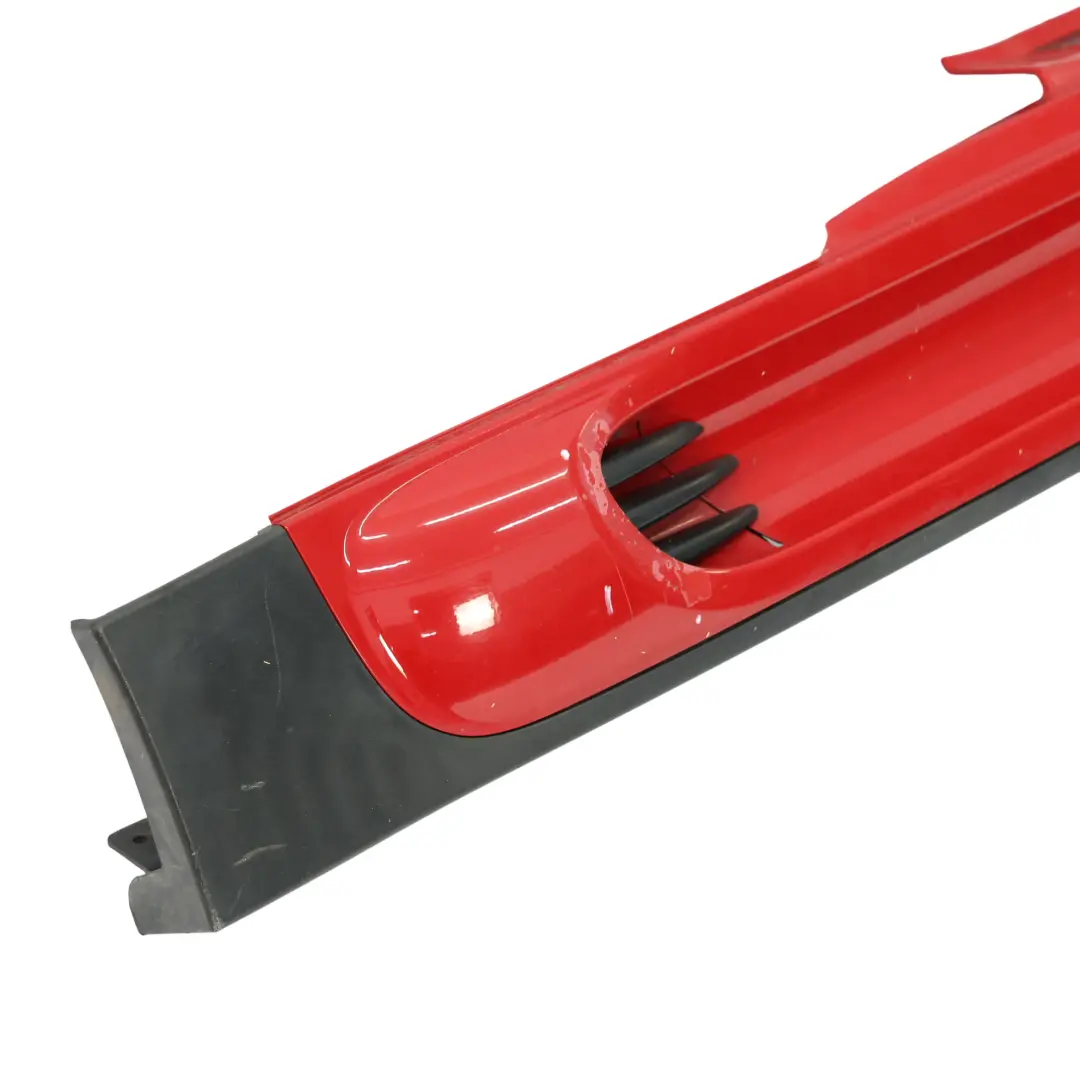 Faldón lateral Mini R56 R57 JCW Derecho Embellecedor umbral Chili Red - 851
