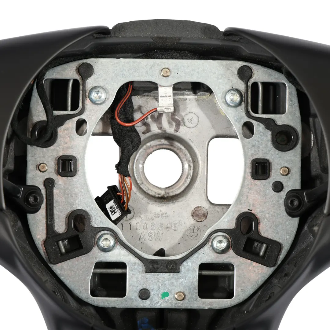 BMW E60 E61 E63 E64 Steering Wheel NEW Black Leather M-Sport Tricolored 