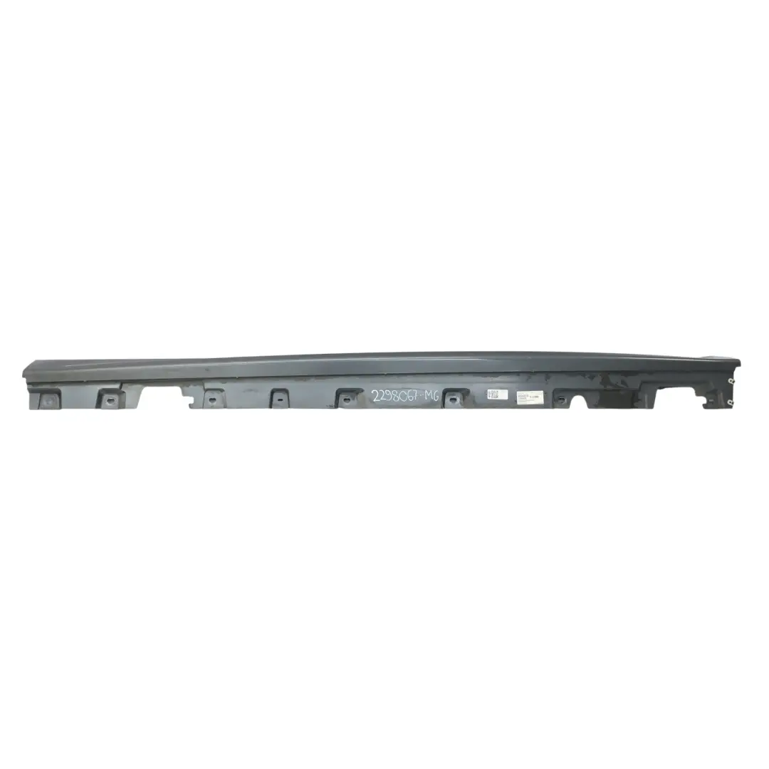 BMW F10 F11 Side Skirt M Sport M5 Sill Cover Left N/S Mineralgrau Metallic - B39