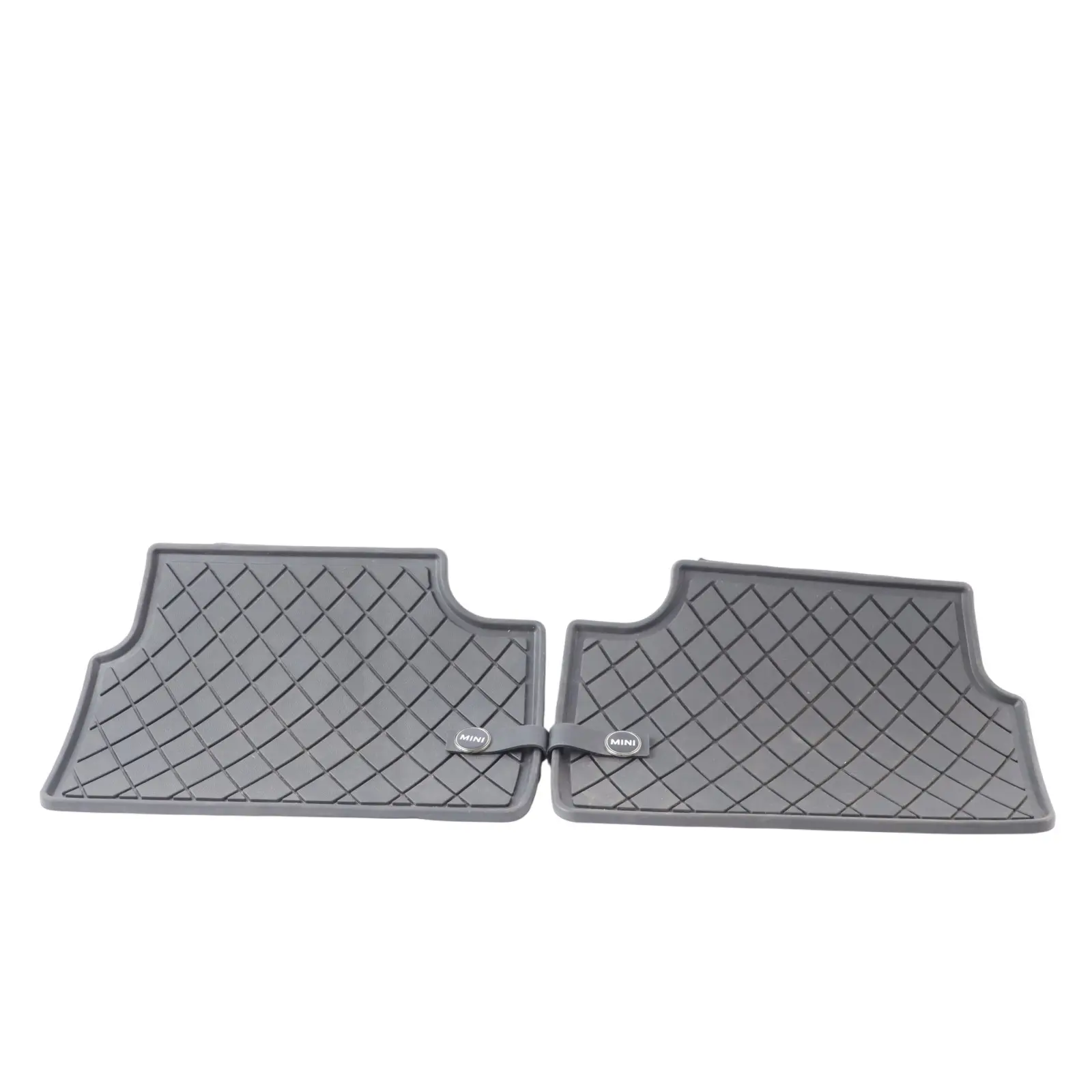 Mini F55 Floor Mats Interior All-Weather Rear Rubber Footwell Cover Set 2358056