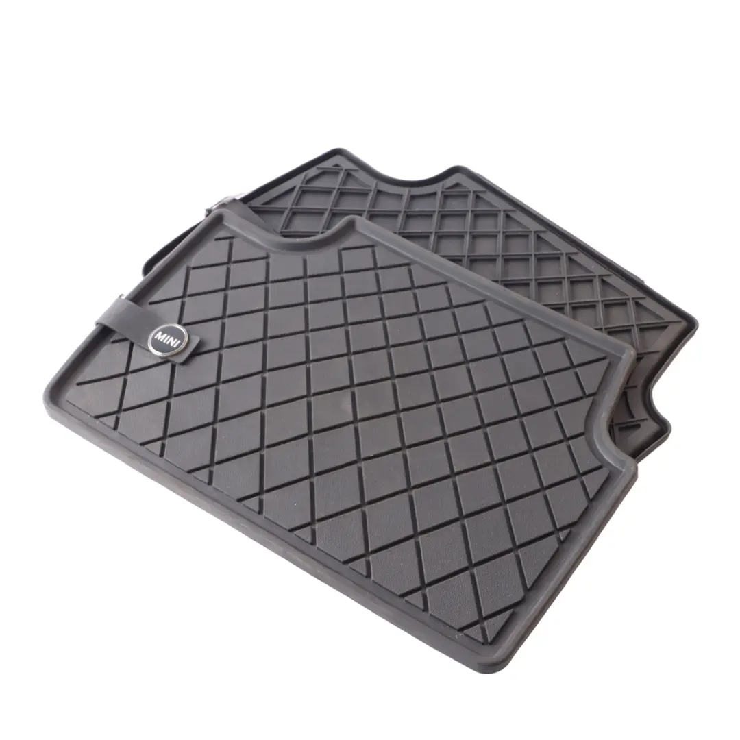 Mini F55 Floor Mats Interior All-Weather Rear Rubber Footwell Cover Set 2358056