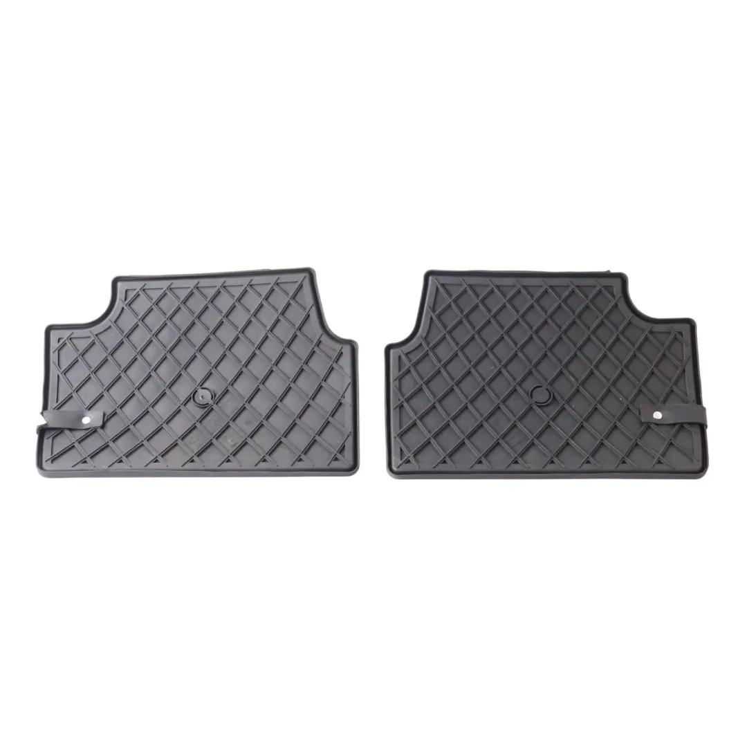 Mini F55 Floor Mats Interior All-Weather Rear Rubber Footwell Cover Set 2358056