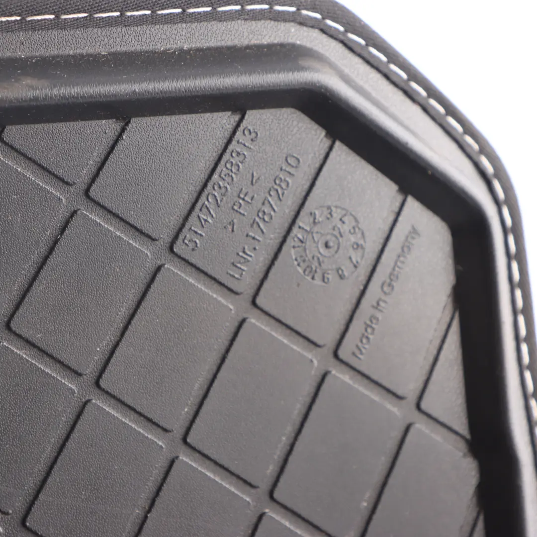 Mini F55 Boot Trunk Lid Trim Liner Cover Panel Carpet Mat Black 2358313