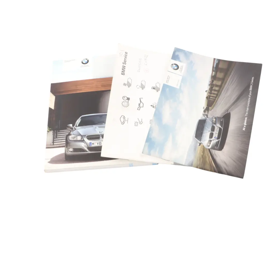 Service Booklet Owner's Handbook Instructions Pouch Case Wallet BMW E90 E91 - SKU 2600266-4 - Part number 2600266