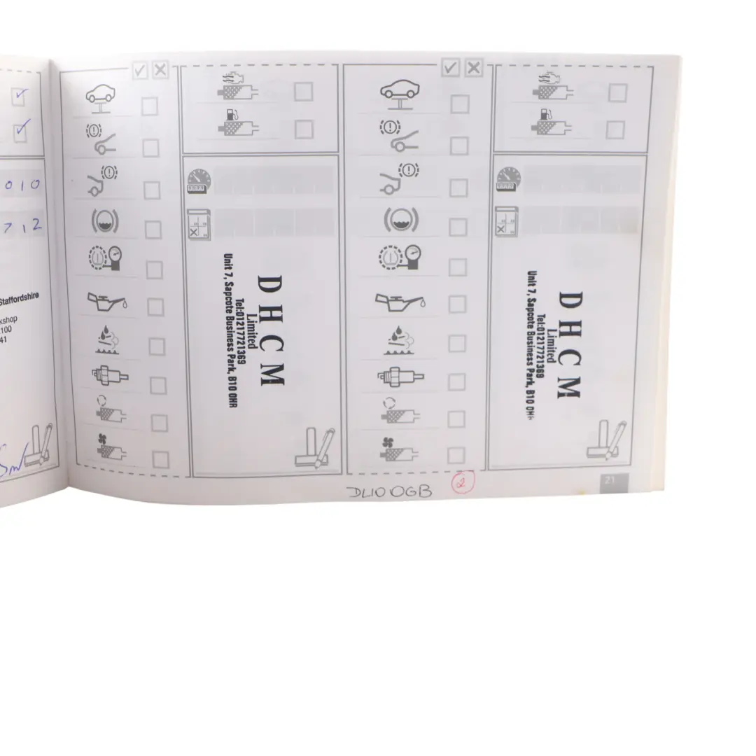 Service Booklet Owner's Handbook Instructions Pouch Case Wallet BMW E90 E91 - SKU 2600266-4 - Part number 2600266