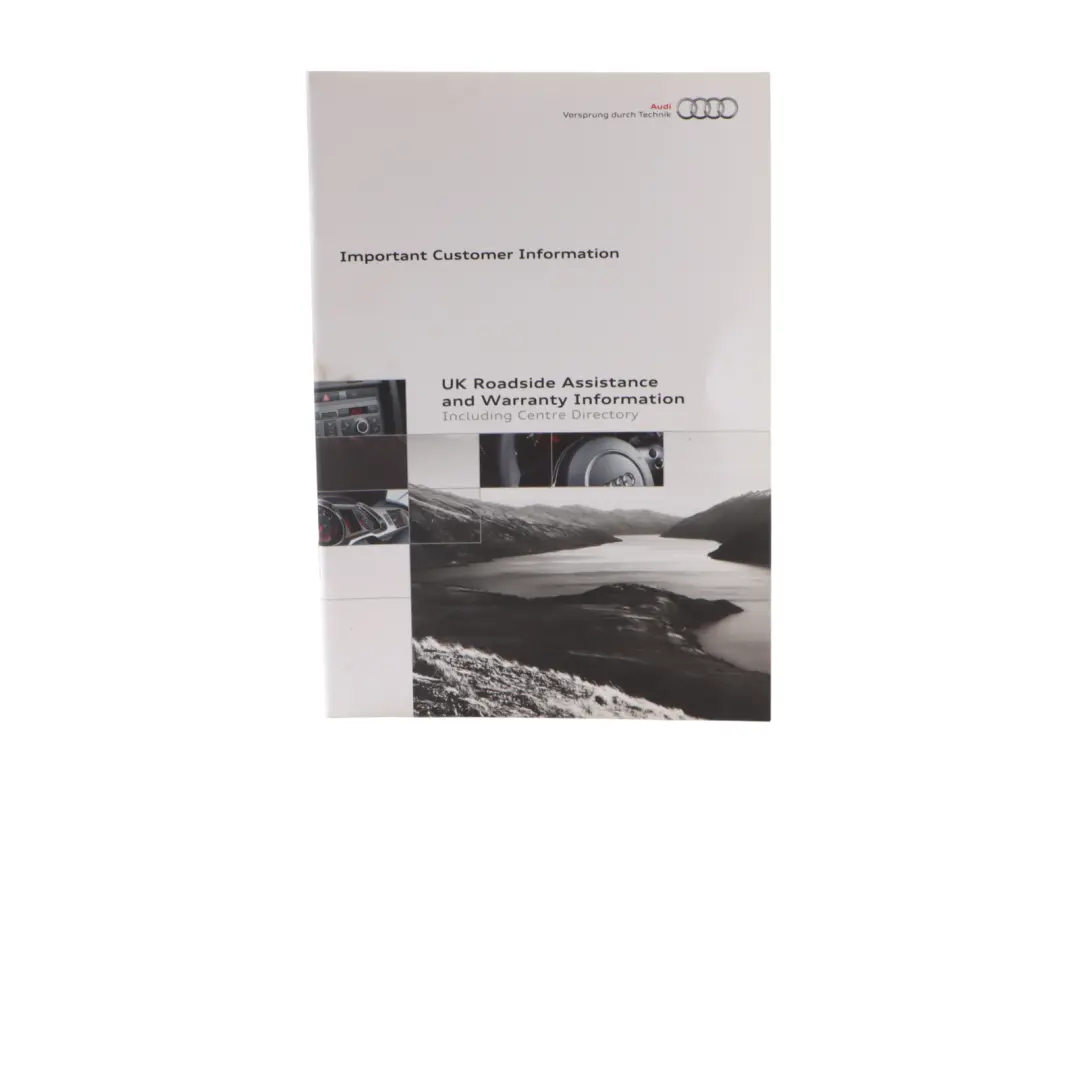 Owner's Handbook Manual Booklet Case Audi A5 8T - SKU 2825618T320 - Part number 2825618T320