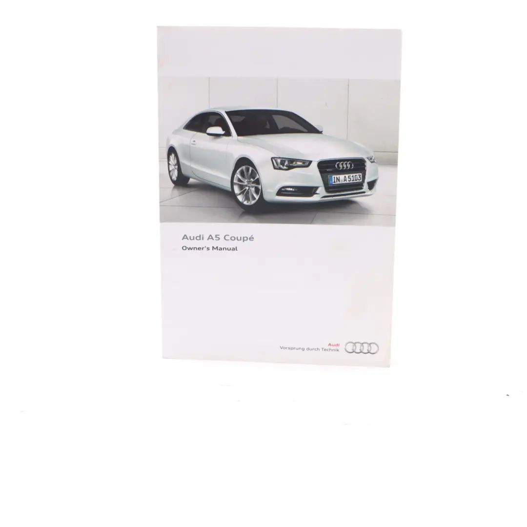 Owner's Handbook Manual Booklet Case Audi A5 8T - SKU 2825618T320 - Part number 2825618T320