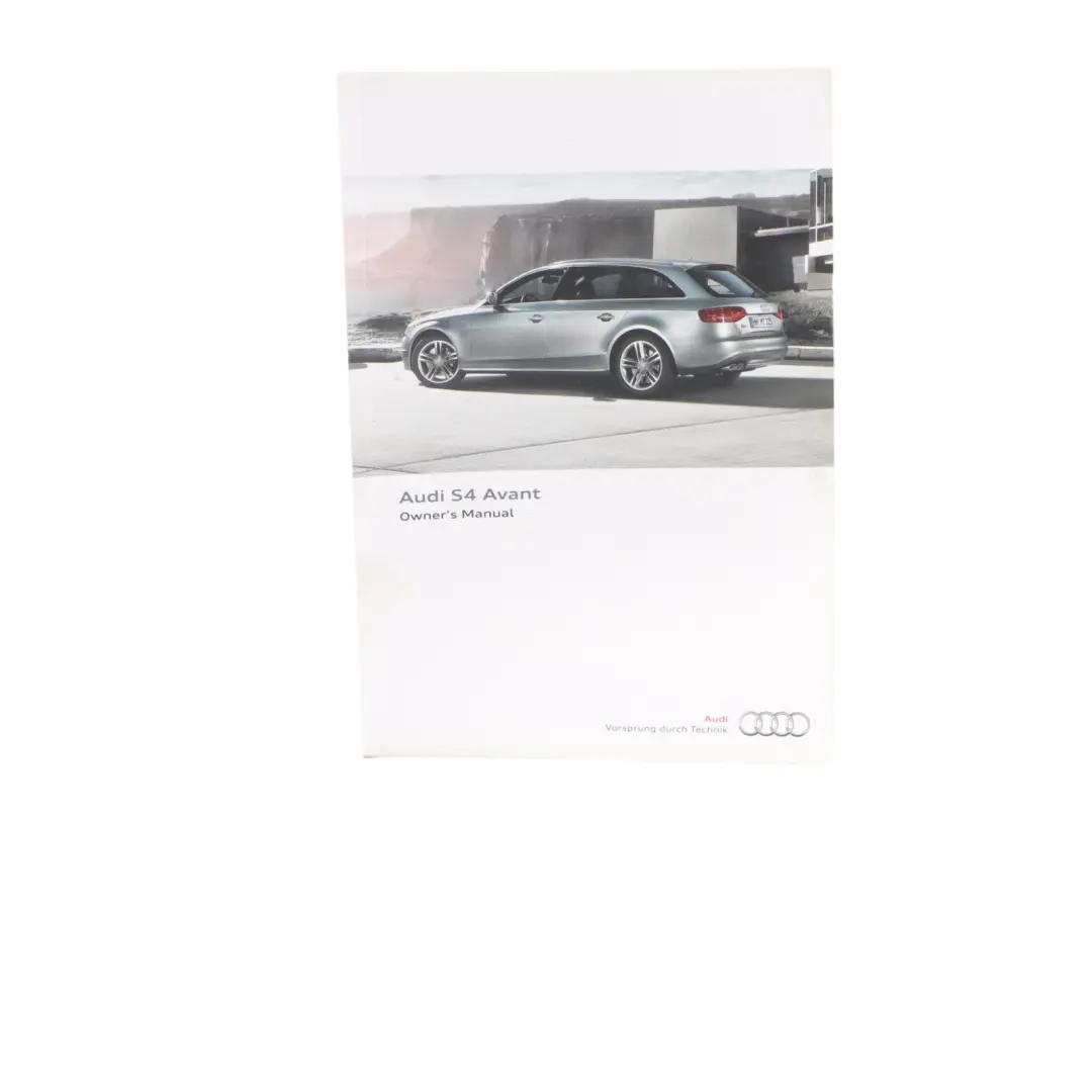 Audi A4 B8 Owner's Handbook Instruction Book Set Wallet Case Pouch 2915618K220