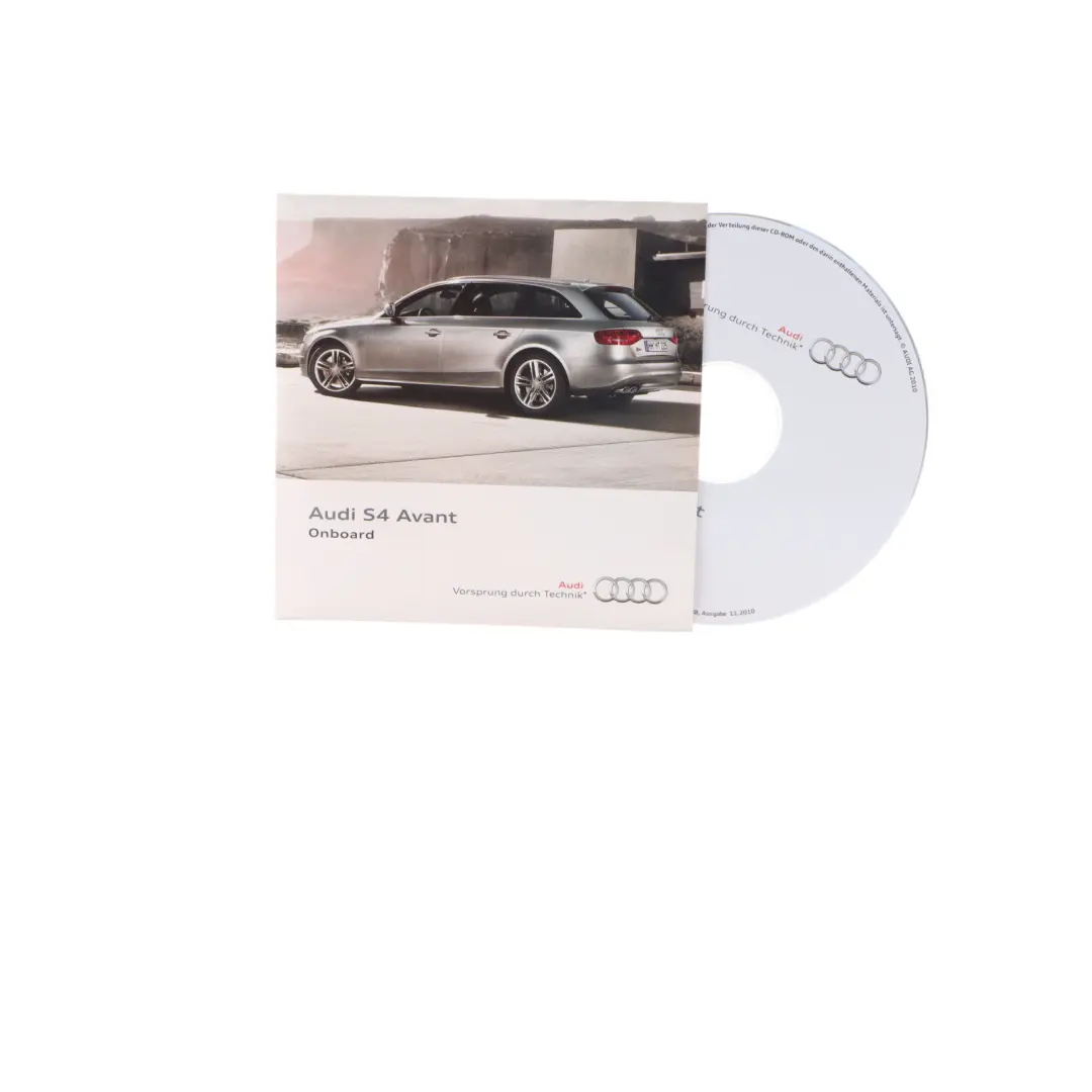 Audi A4 B8 Owner's Handbook Instruction Book Set Wallet Case Pouch 2915618K220
