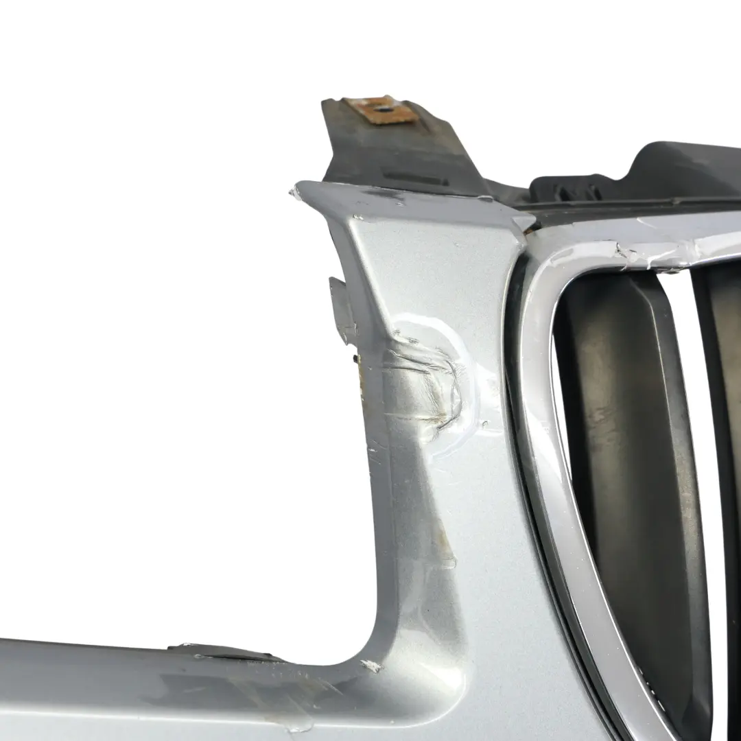 BMW X3 E83 LCI Front Bumper PDC Silbergrau Silver Grey Metallic - A08