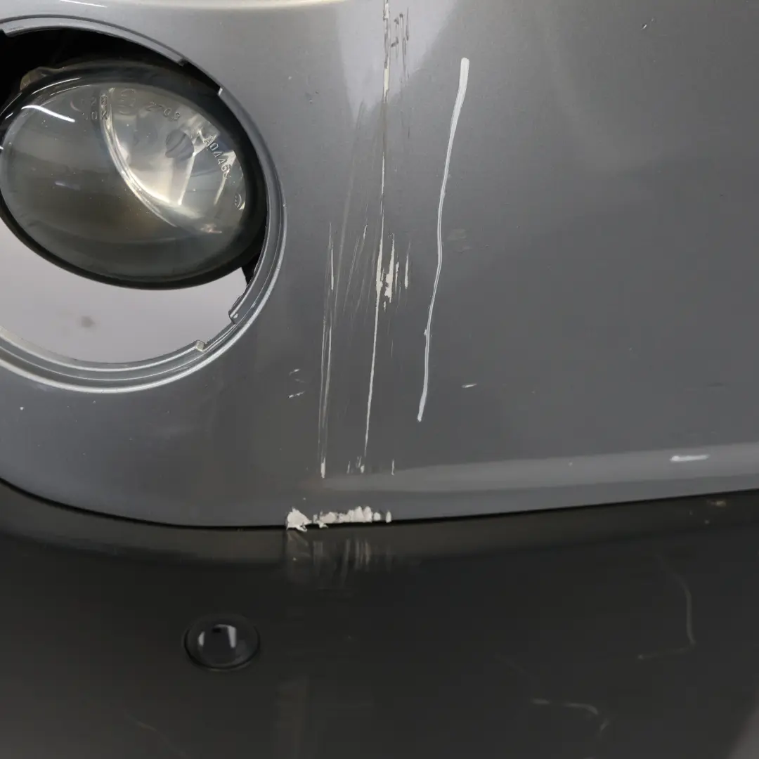 BMW X3 E83 LCI Front Bumper PDC Silbergrau Silver Grey Metallic - A08