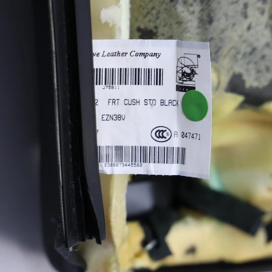 BMW X3 E83 Sedile Anteriore Coperta Cuscino Riscaldato Pelle Nevada Nero Destra