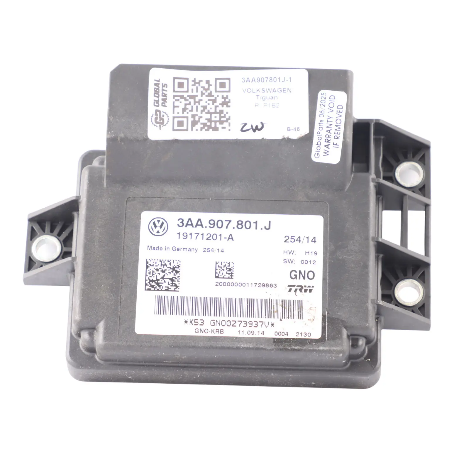Volkswagen Tiguan 5N Parkbremse Handbremse Modul Steuergerät 3AA907801J