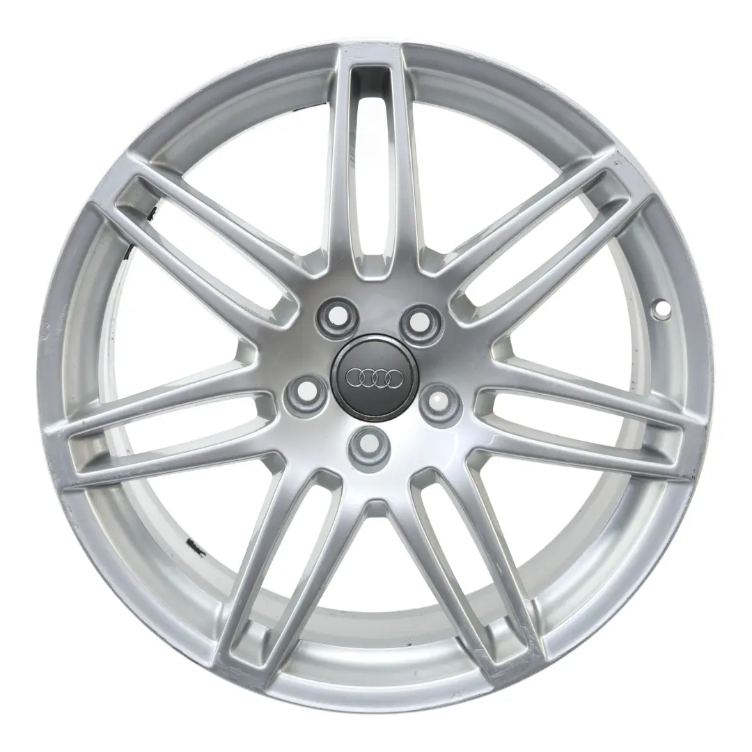 Jante argentée alliage 19" 8,5J ET:48 Le Mans 4F0601025BA Audi A6 C6 - SKU 4F0601025BA-1 - Numéro de pièce 4F06010258A
