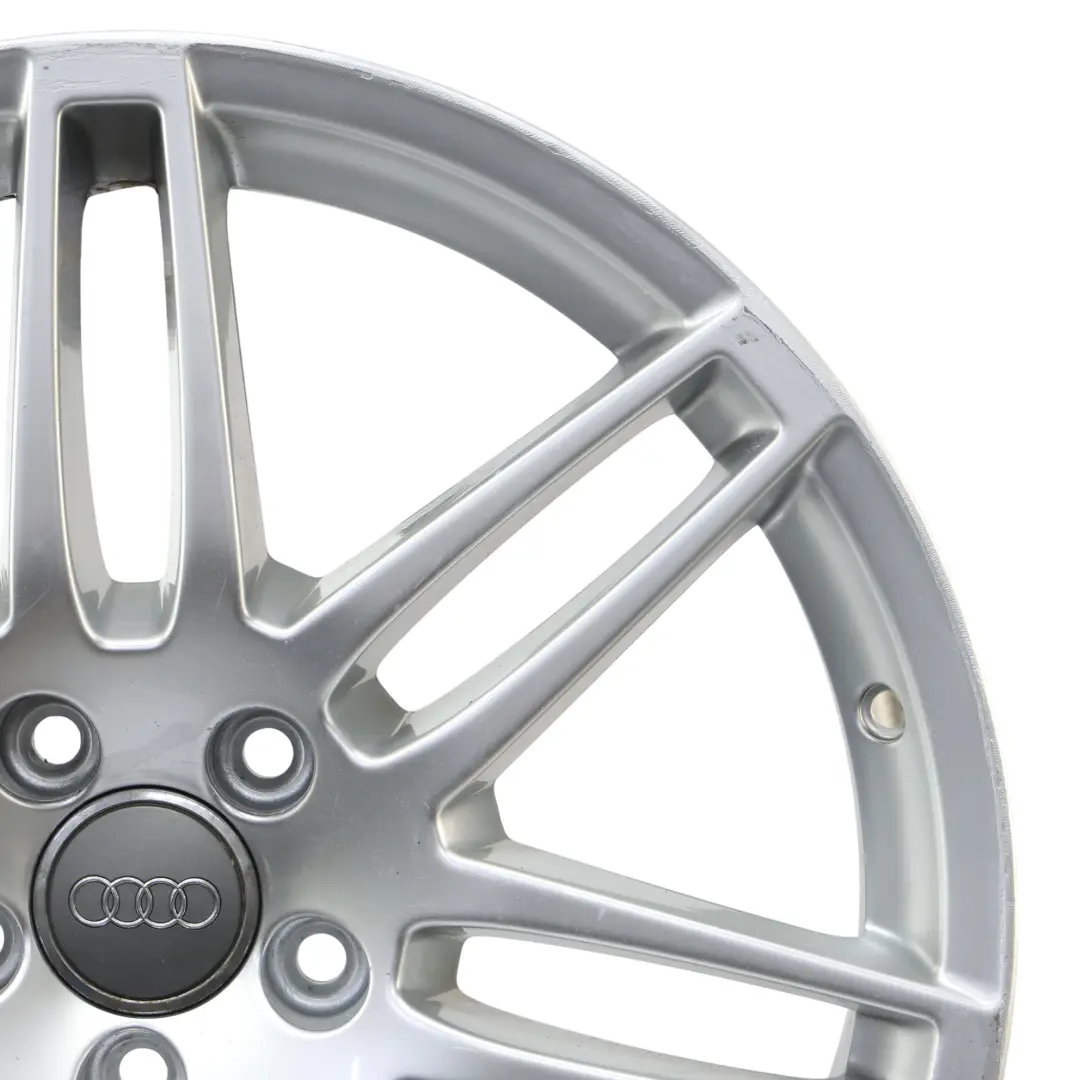 Jante argentée alliage 19" 8,5J ET:48 Le Mans 4F0601025BA Audi A6 C6 - SKU 4F0601025BA-1 - Numéro de pièce 4F06010258A