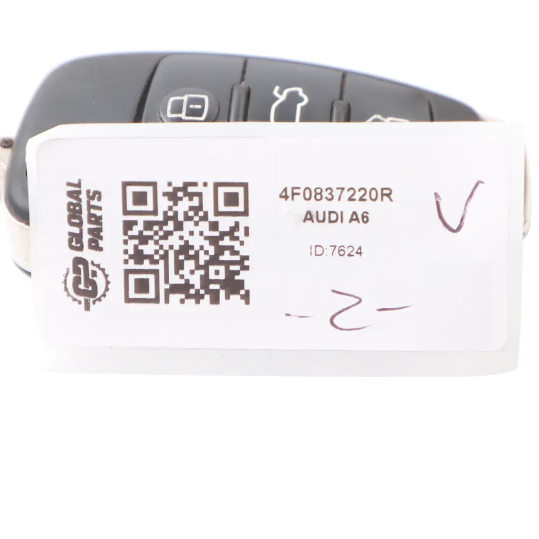 Audi A6 C6 Remote Key Fob Opener Lock 3 Button 4F0837220R