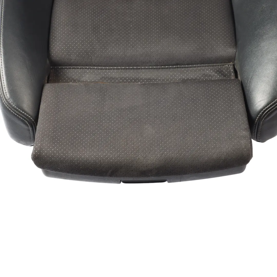 Audi A6 C6 Sport Seat Front Heated Electric Left N/S Leather Alcantara Black