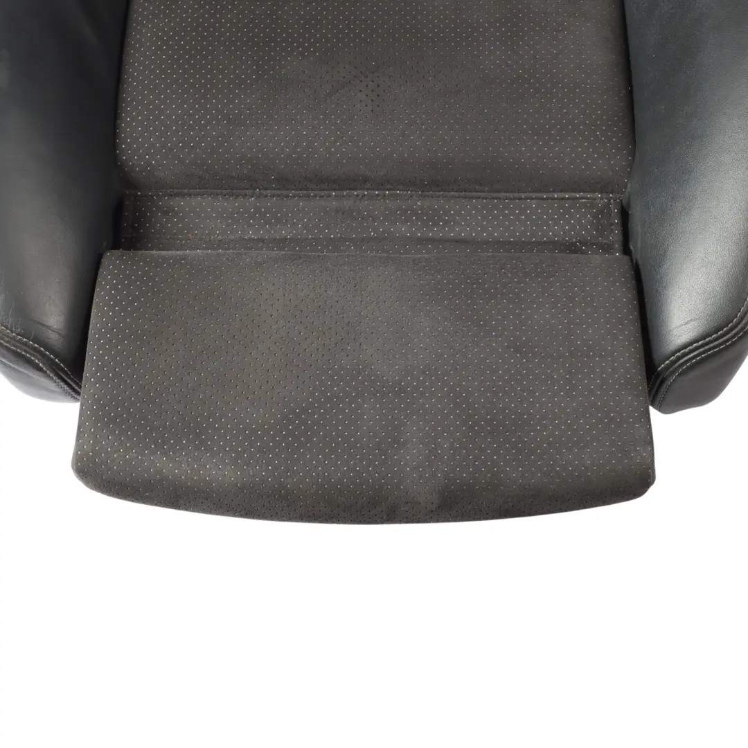 Audi A6 C6 Sport Seat Front Heated Electric Right O/S Leather Alcantara Black