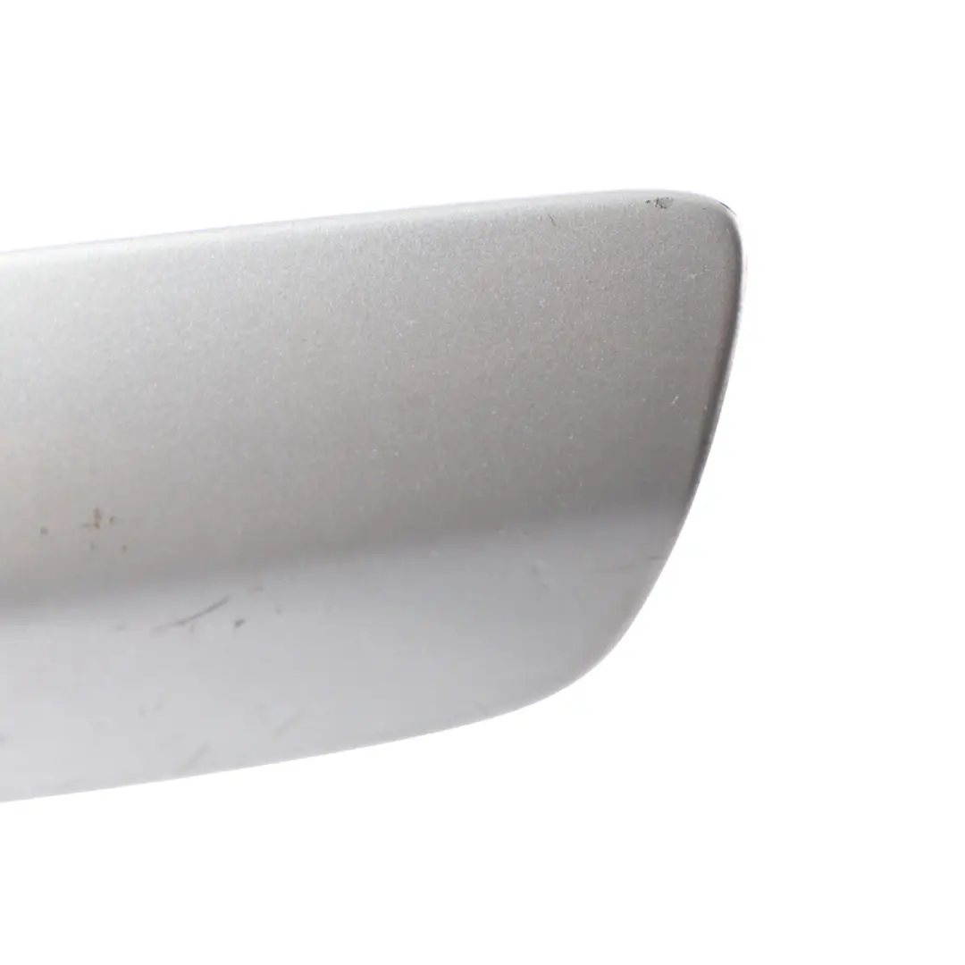 Audi A6 C6 Headlight Washer Cover Cap Front Right O/S Ice Silver Metallic - X7W