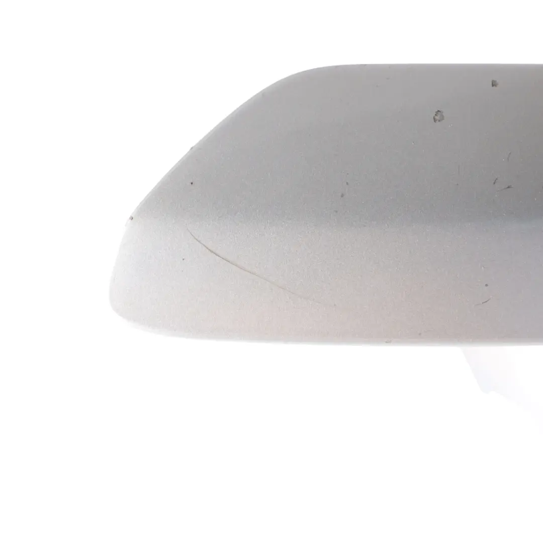 Audi A6 C6 Headlight Washer Cover Cap Front Right O/S Ice Silver Metallic - X7W