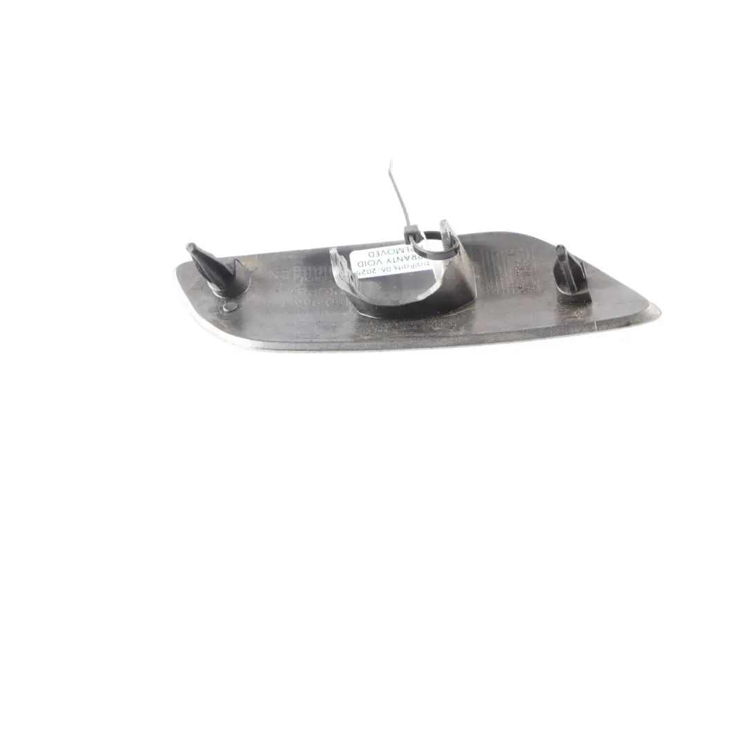 Audi A6 C6 Headlight Washer Cover Cap Front Right O/S Ice Silver Metallic - X7W