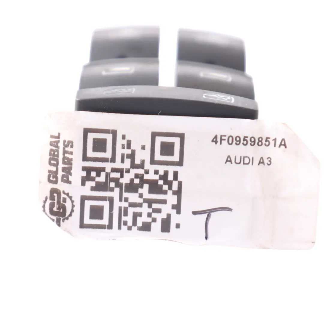 Window Lifter Switch Driver's Side Control Buttons Audi A3 8P - SKU 4F0959851A - Part number 4F0959851A