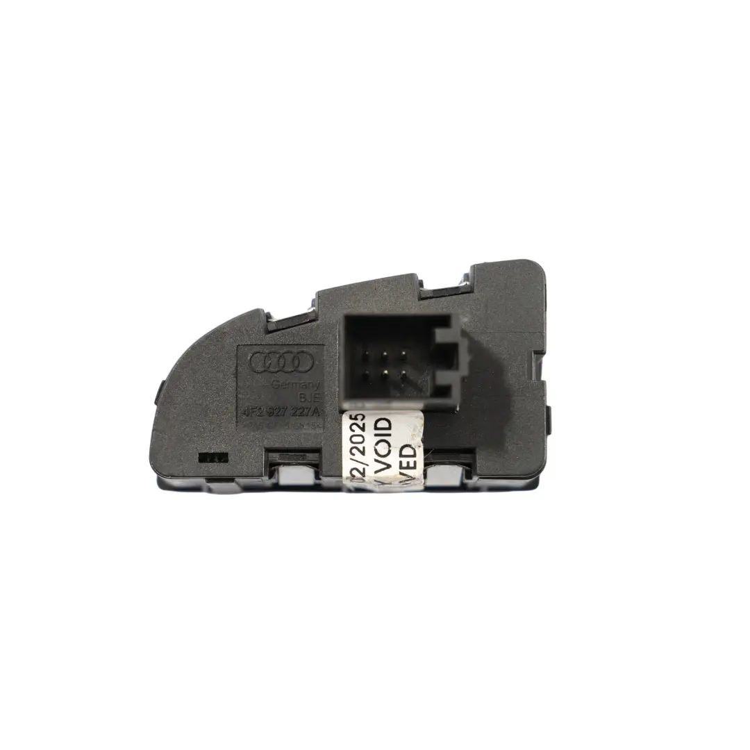 Display Glove Box Storage Switch Control Button Panel Audi A6 C6 - SKU 4F2927227A - Part number 4F2927227A