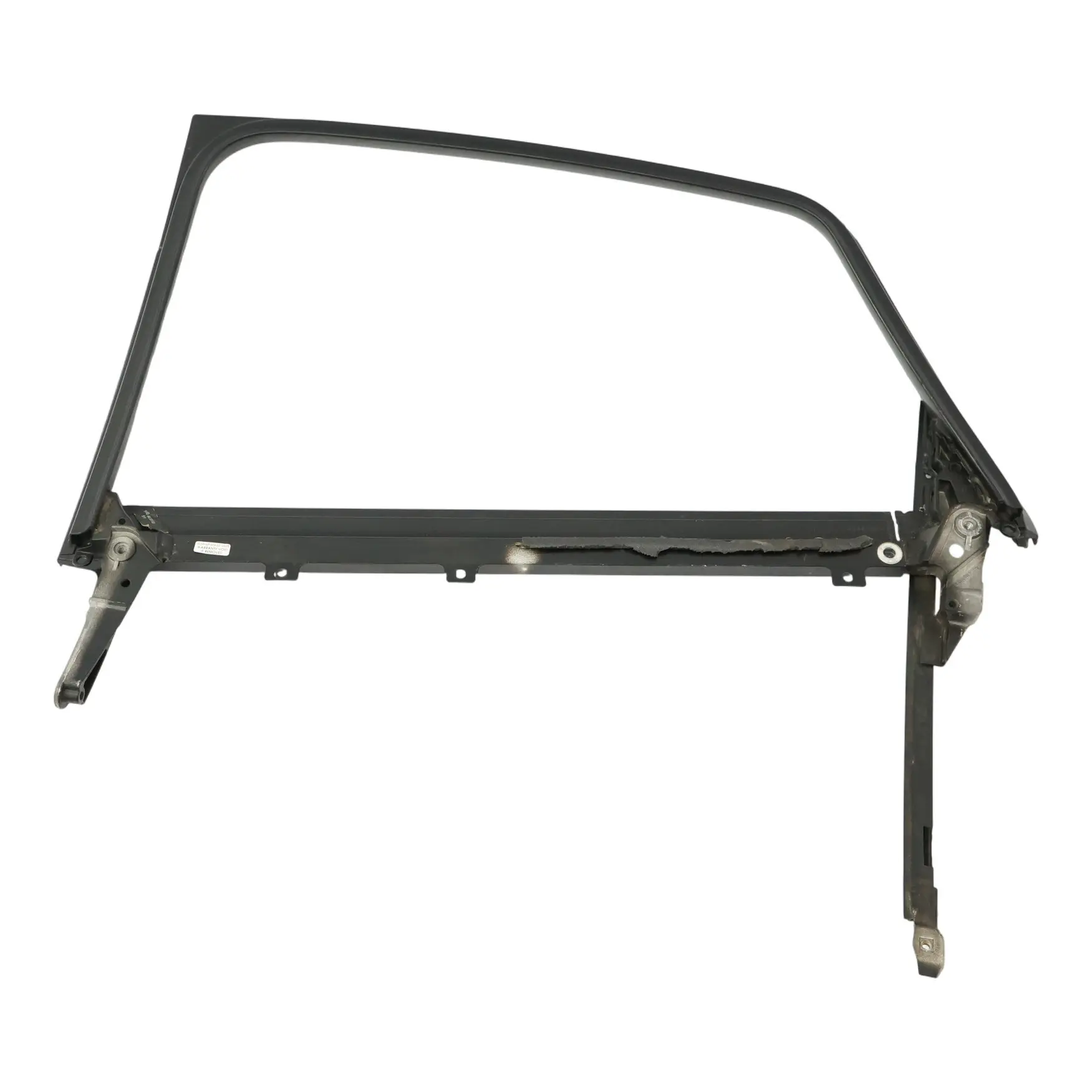 Audi A6 C6 Saloon Door Window Frame Upper Rear Right O/S 4F5839630F