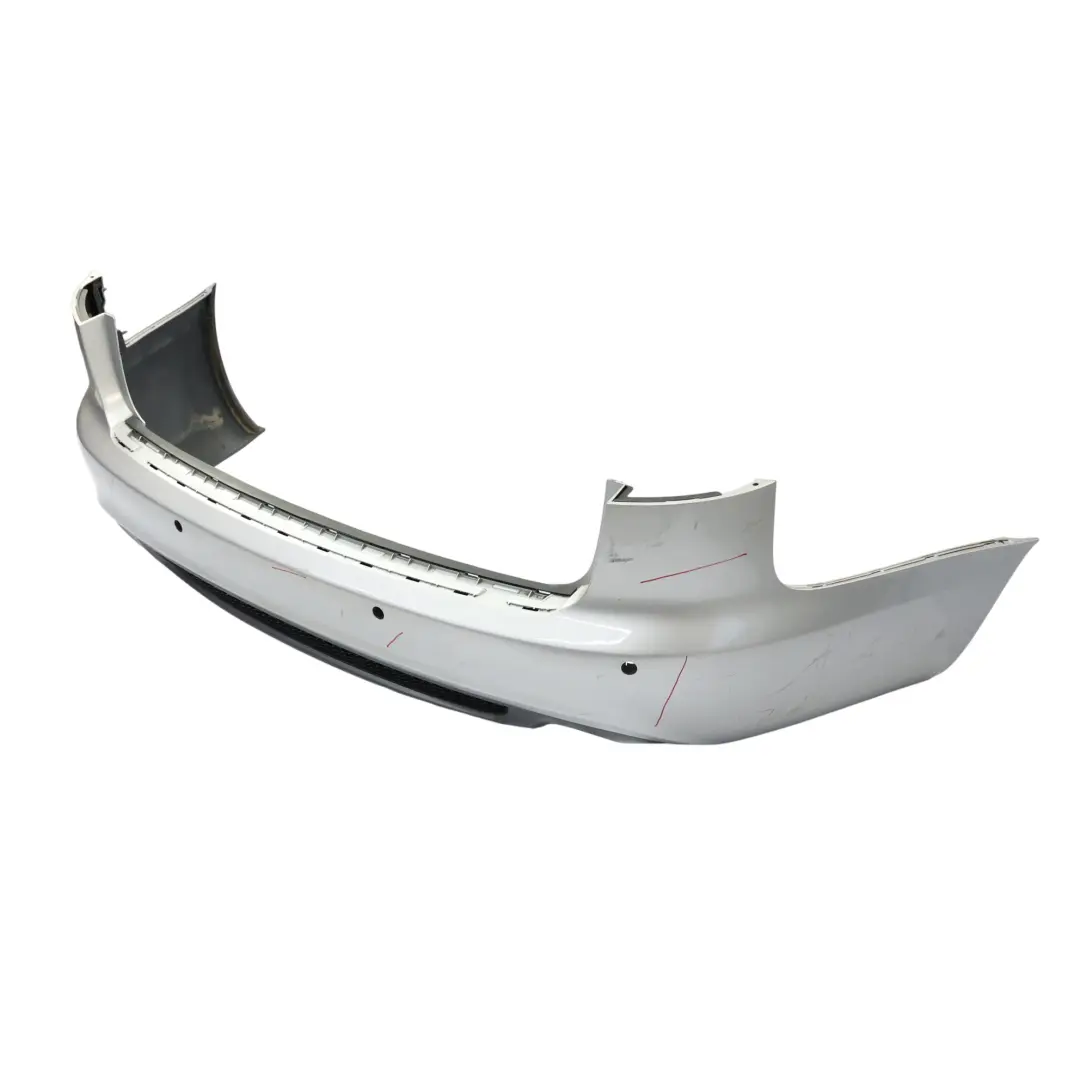 Audi A6 C6 Tylny Zderzak S Line Ice Silver Srebrny Metalik - X7W