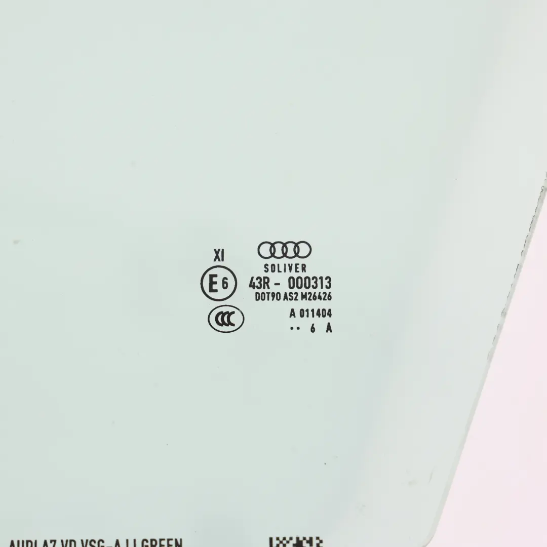 Audi A7 4G8 Front Door Side Window Glass Left N/S AS2 Glazing 4G8845021D