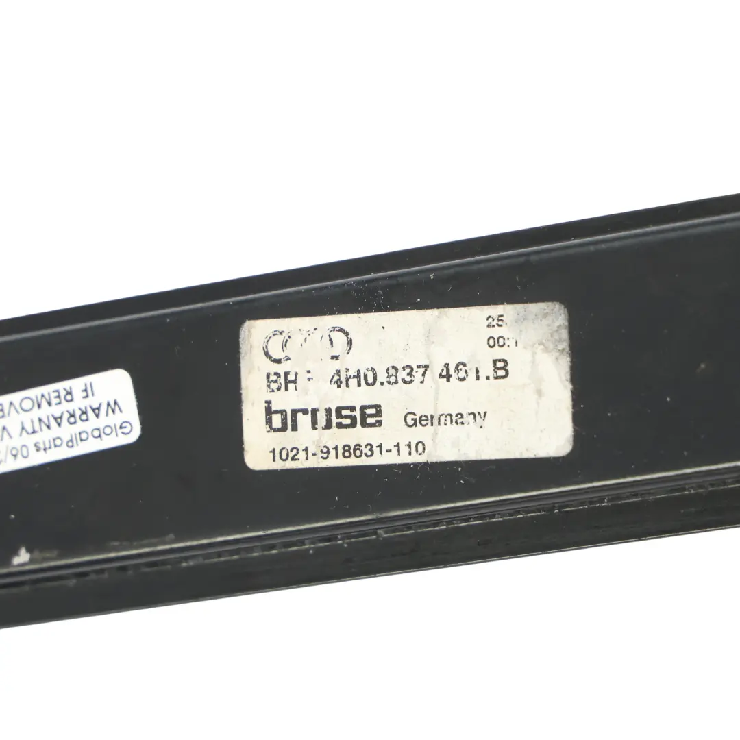 A8L D4 4H Podnośnik Szyby Drzwi Lewy Przód Mechanizm Audi - SKU 4H0837461B - Numer Części 4H0837461B