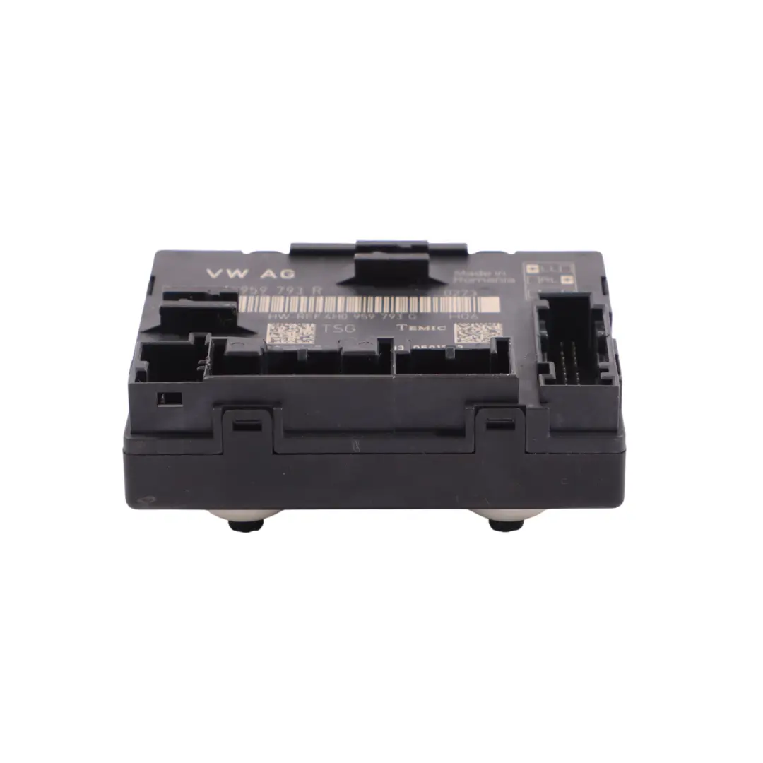 Audi A8 D4 4H Front Door Control Module Unit ECU Driver's Side 4H0959793R