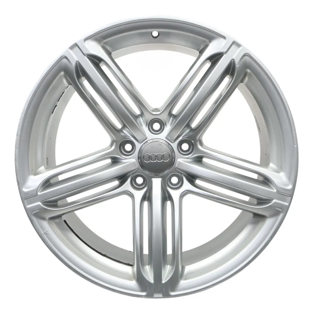 Audi Q7 4L Silver Alloy Wheel Rim 21" Star Spoke 10J ET:44 4L0601025BH