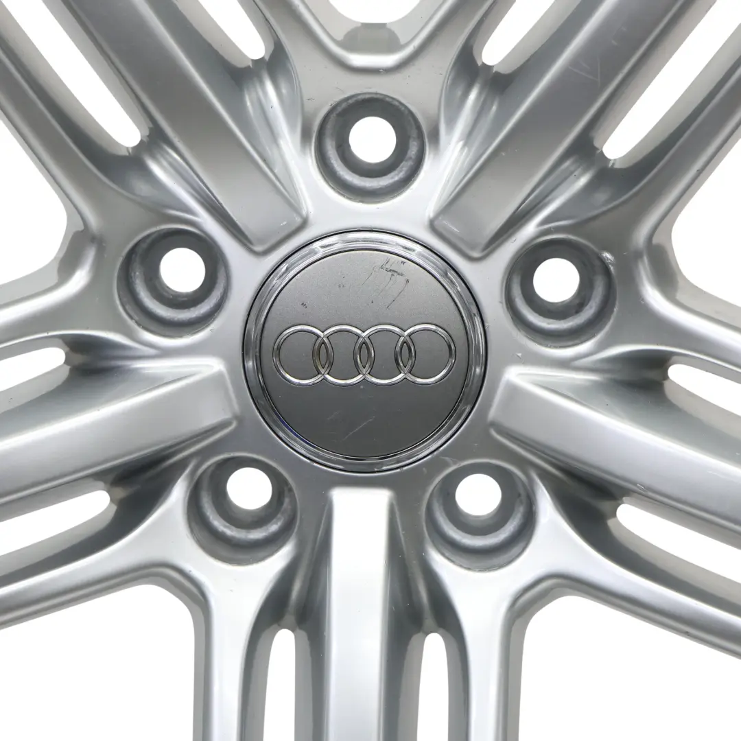 Audi Q7 4L Silver Alloy Wheel Rim 21" Star Spoke 10J ET:44 4L0601025BH