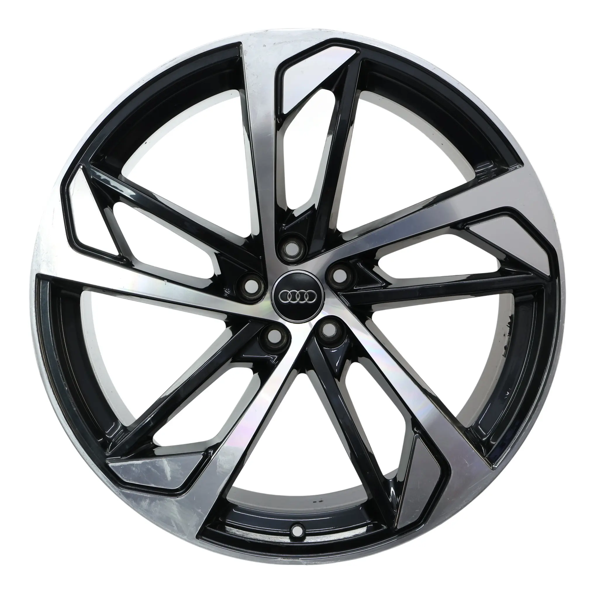 Audi Q7 4M Bicolor Wheel Alloy Rim 22" Star Spoke 10J ET:26 4M0601025DN