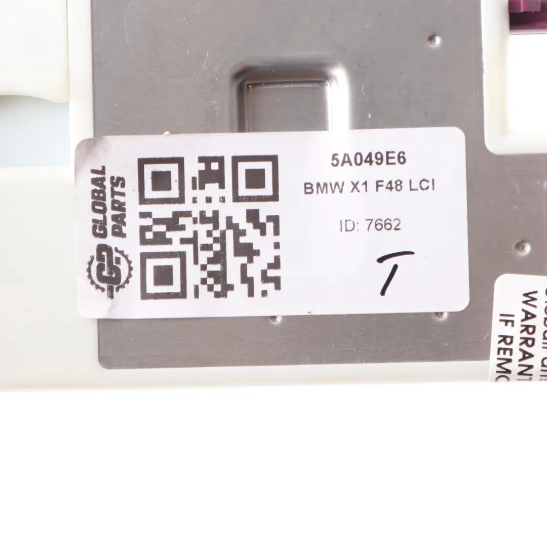 BMW X1 F48 Telematics Control Module ECU Unit 5A049E6