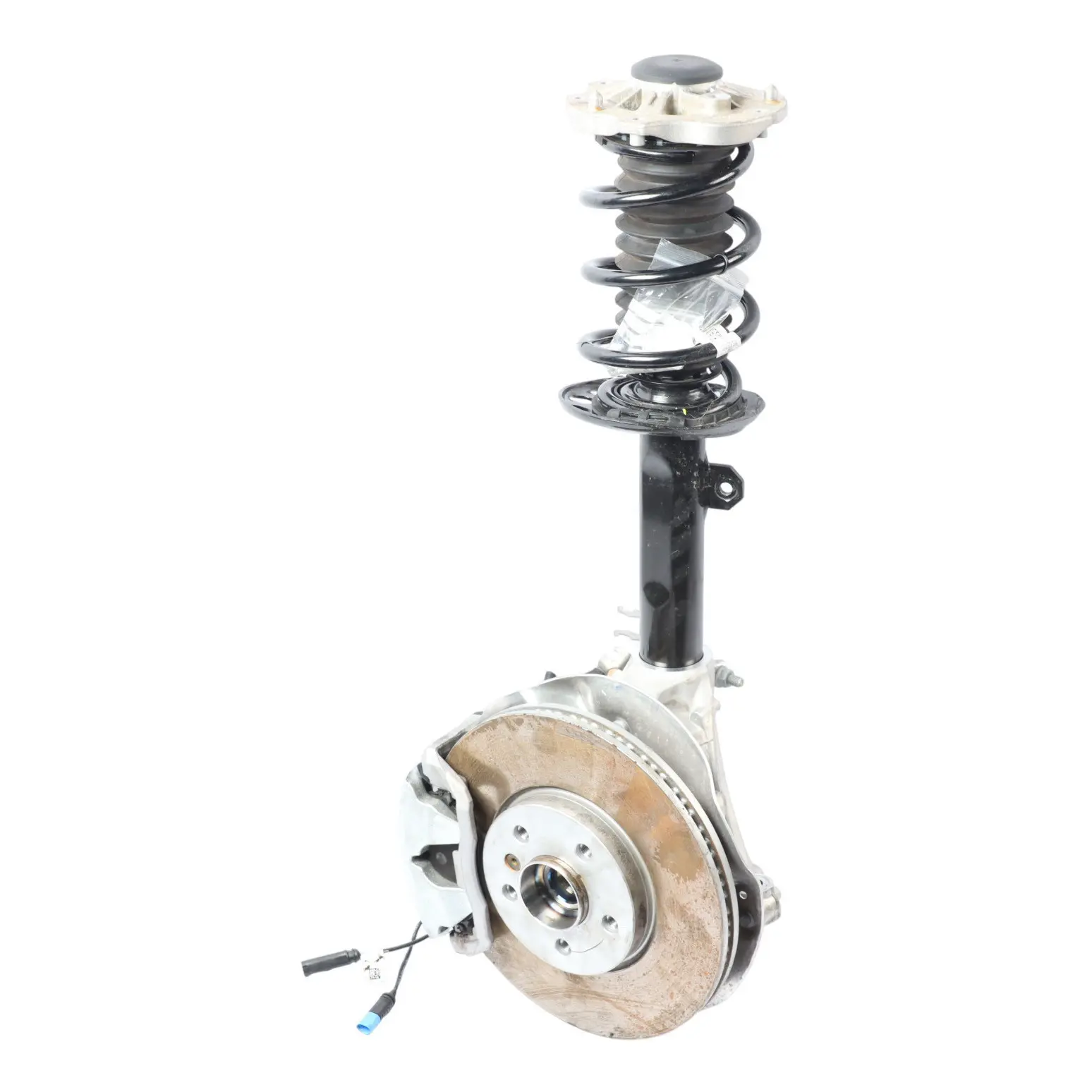 BMW U06 220i B38N Front Left N/S Suspension Wheel Hub Leg Brake Caliper Disc
