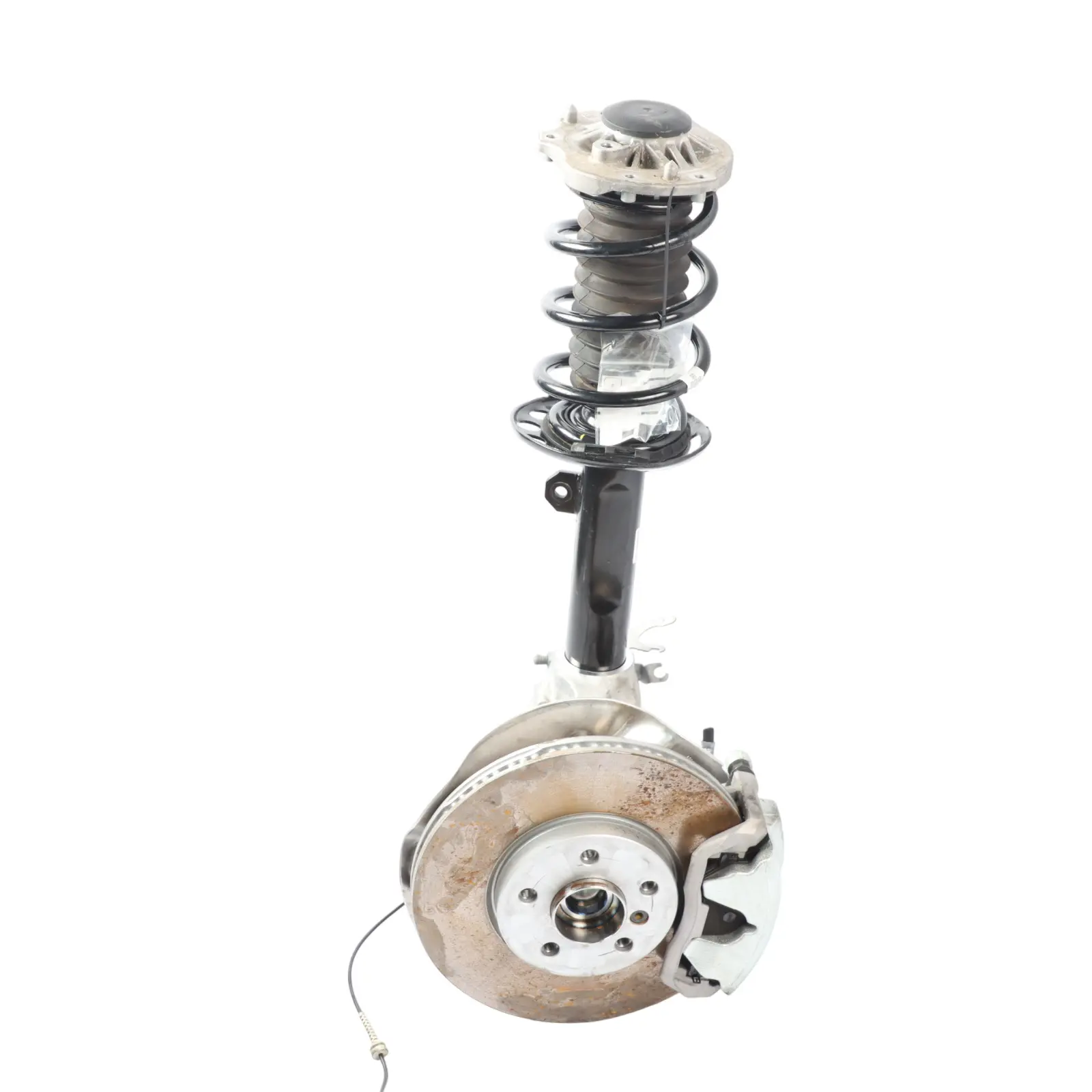 BMW U06 220i B38N Front Right O/S Suspension Wheel Hub Leg Brake Caliper Disc