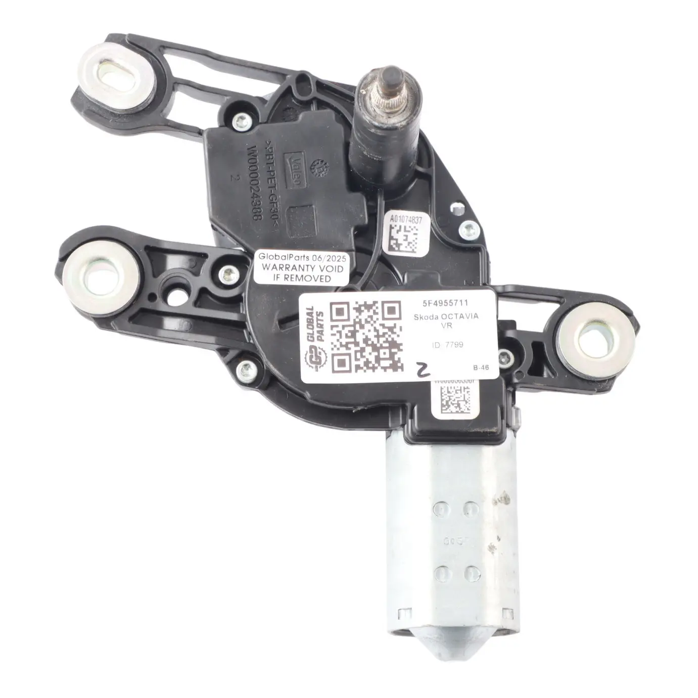 Skoda Octavia III 5E Rear Wiper Windscreen Motor Regulator 5F4955711 