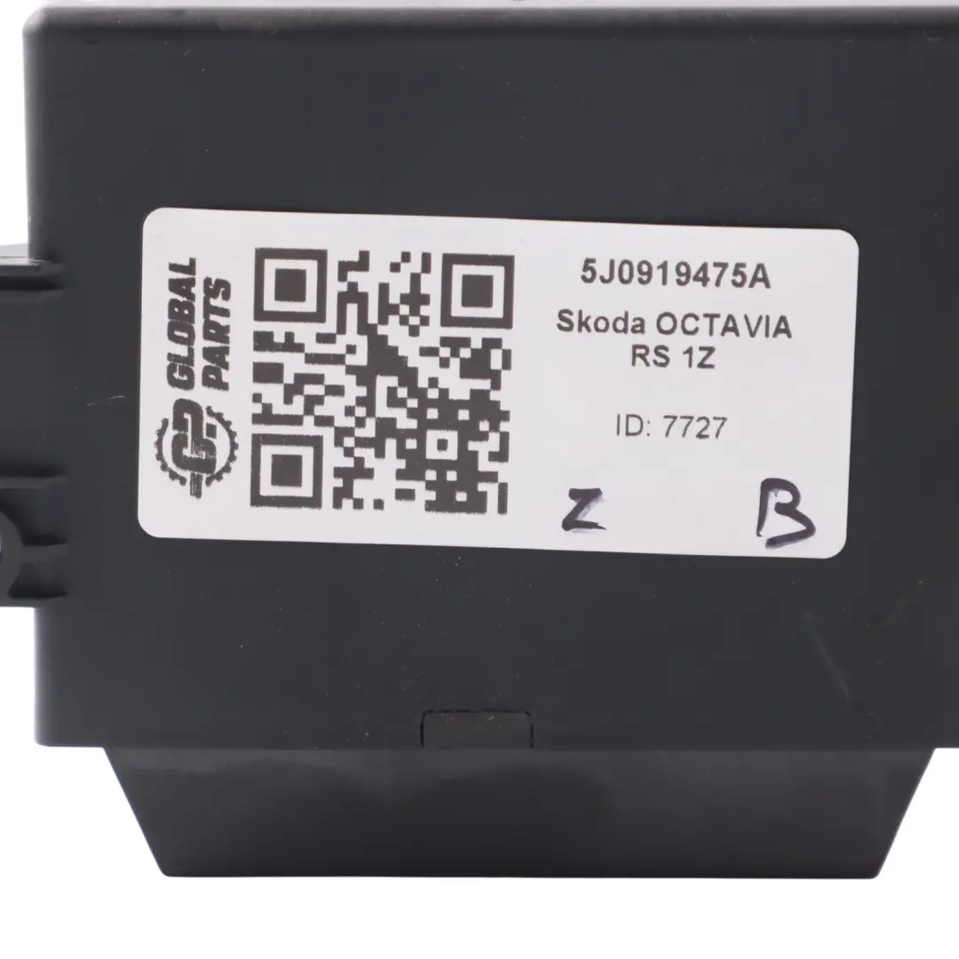1Z Control Unit PDC Parking Sensor Module Skoda Octavia II - SKU 5J0919475A - Part number 5J0919475A