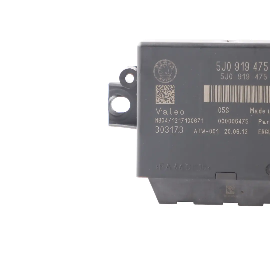 1Z Control Unit PDC Parking Sensor Module Skoda Octavia II - SKU 5J0919475A - Part number 5J0919475A