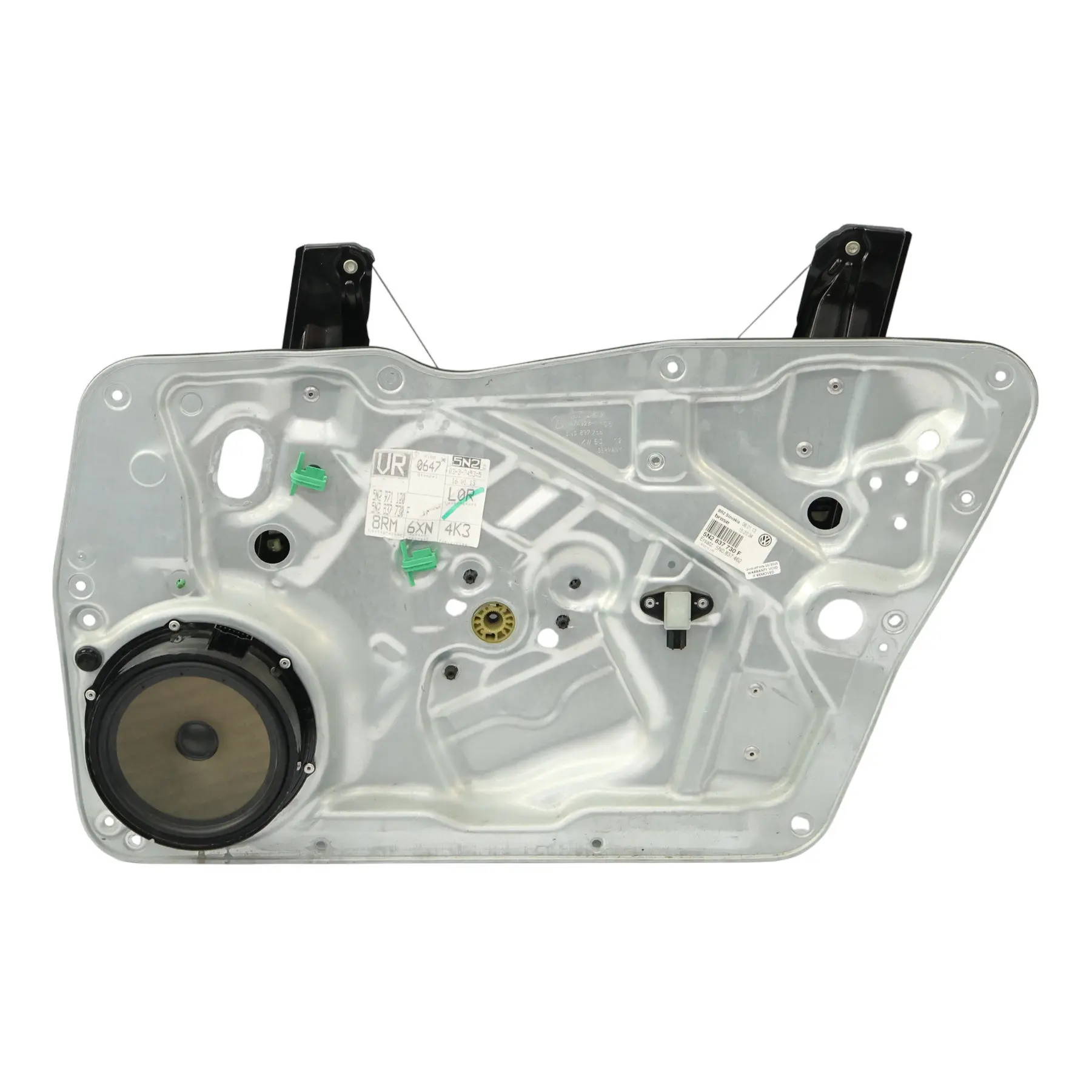 VW Tiguan 5N Elevalunas Puerta Delantera Izquierda Regulador 5N0837461