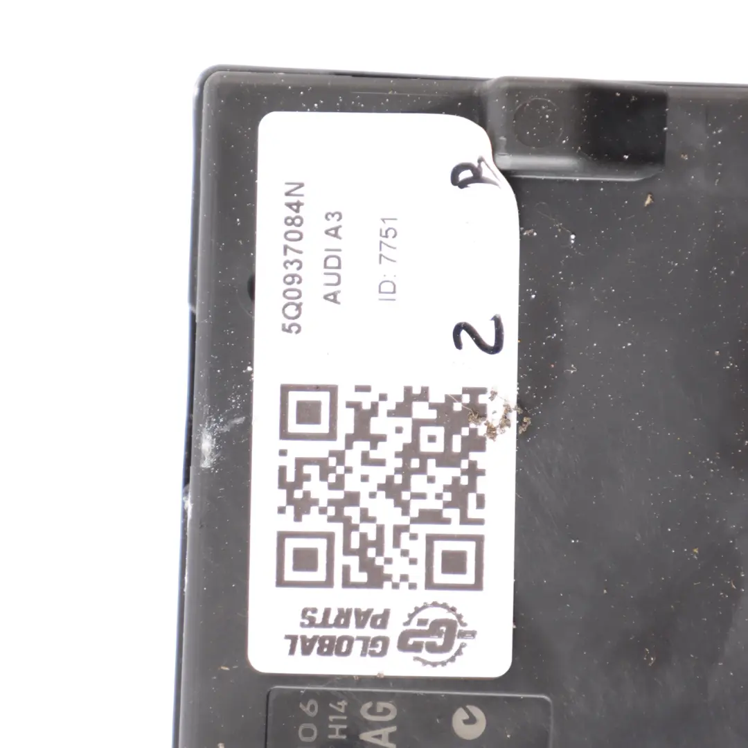 Body Control Comfort Unit Module BCM Unit Audi A3 8V - SKU 5Q0937084N - Part number 5Q0937084N