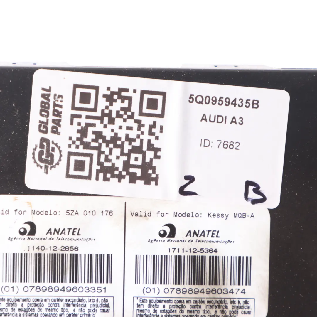 Kessy Module Volkswagen Audi Skoda Seat Keyless Go Entry Control Unit  - SKU 5Q0959435B - Part number 5Q0959435B