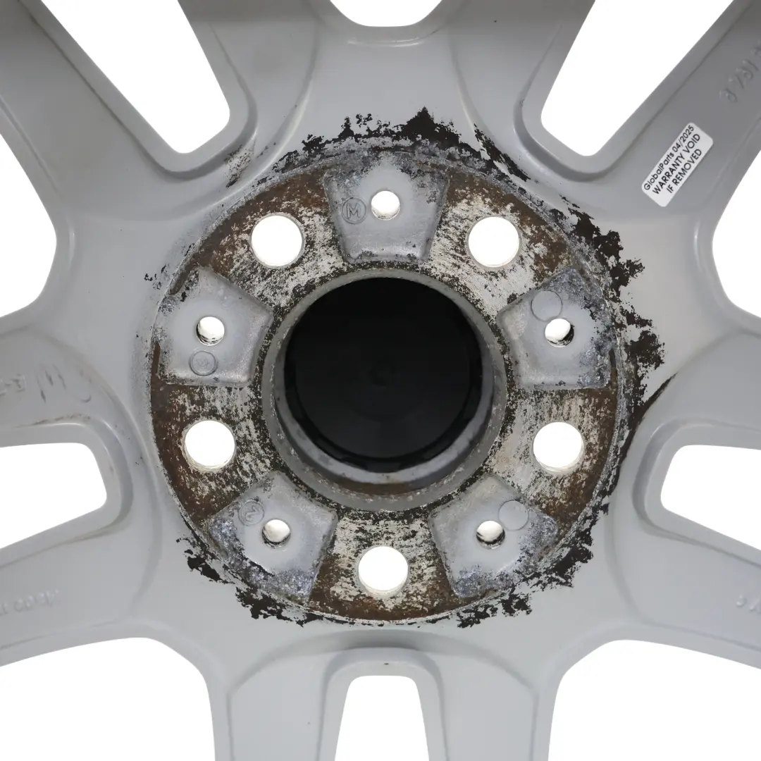 BMW X5 E53 Silver Light Alloy Wheel Rim V spoke 130 17" 7,5J ET:40 6761929