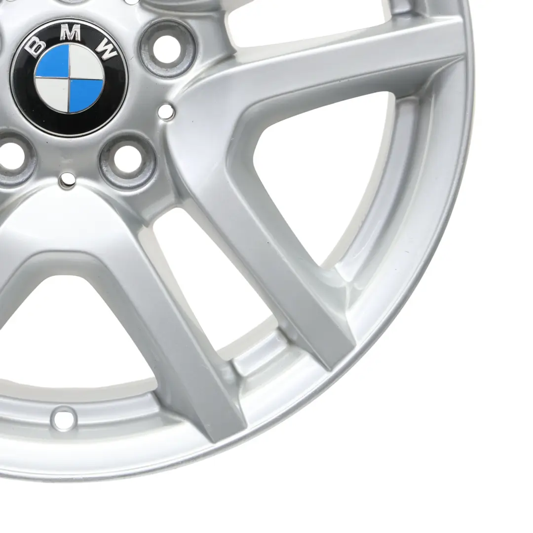 BMW X5 E53 Silver Light Alloy Wheel Rim V spoke 130 17" 7,5J ET:40 6761929
