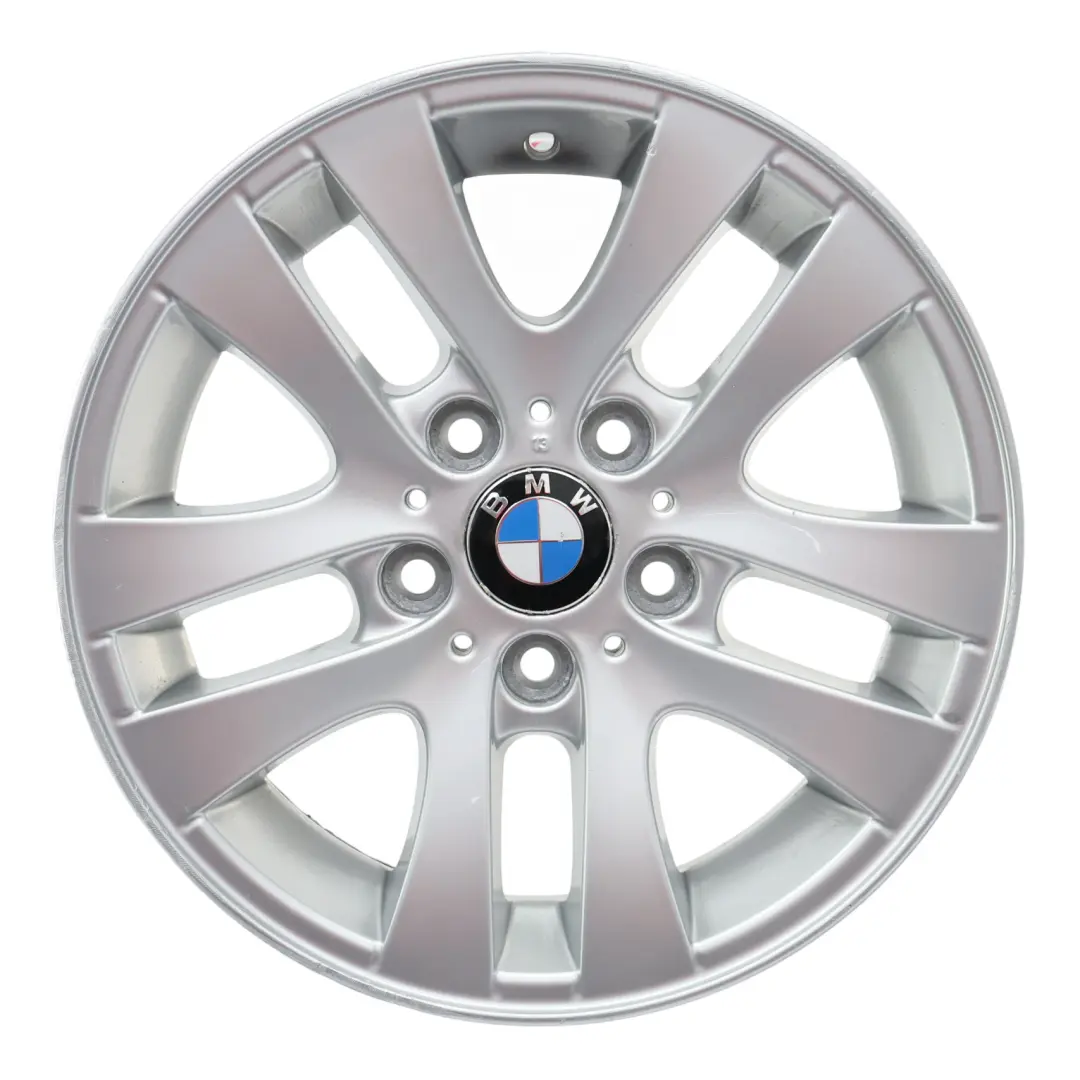 BMW E90 E91 Llanta Aleación Plata 16 "De Doble Radio 156 7J ET:34 6775595