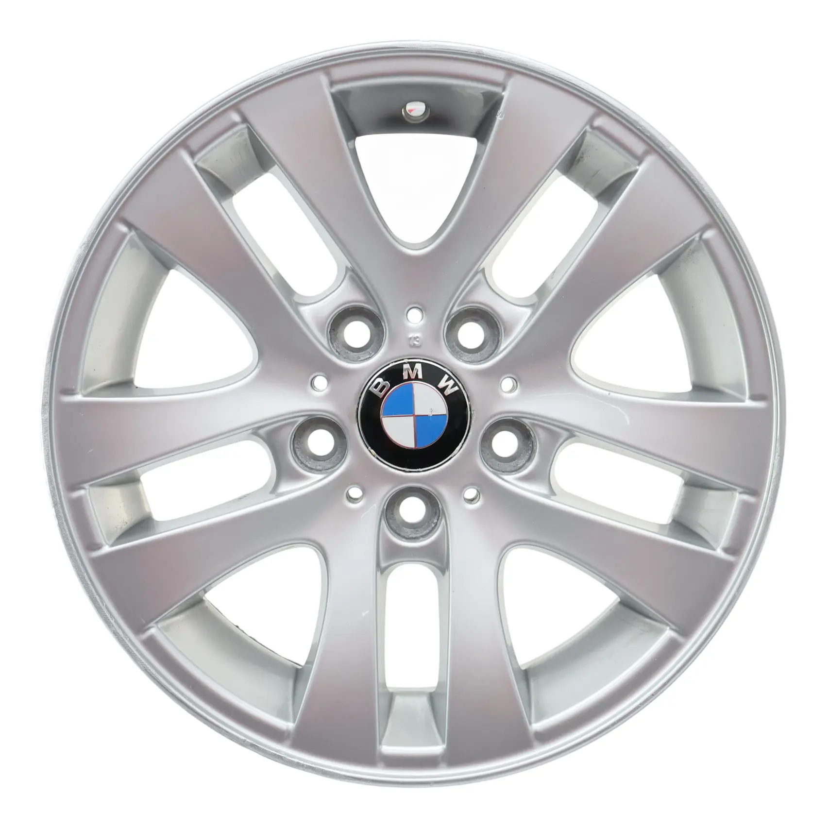 BMW E90 E91 Silver Alloy Wheel Rim 16" Double Spoke 156 7J ET:34 6765810 6775595
