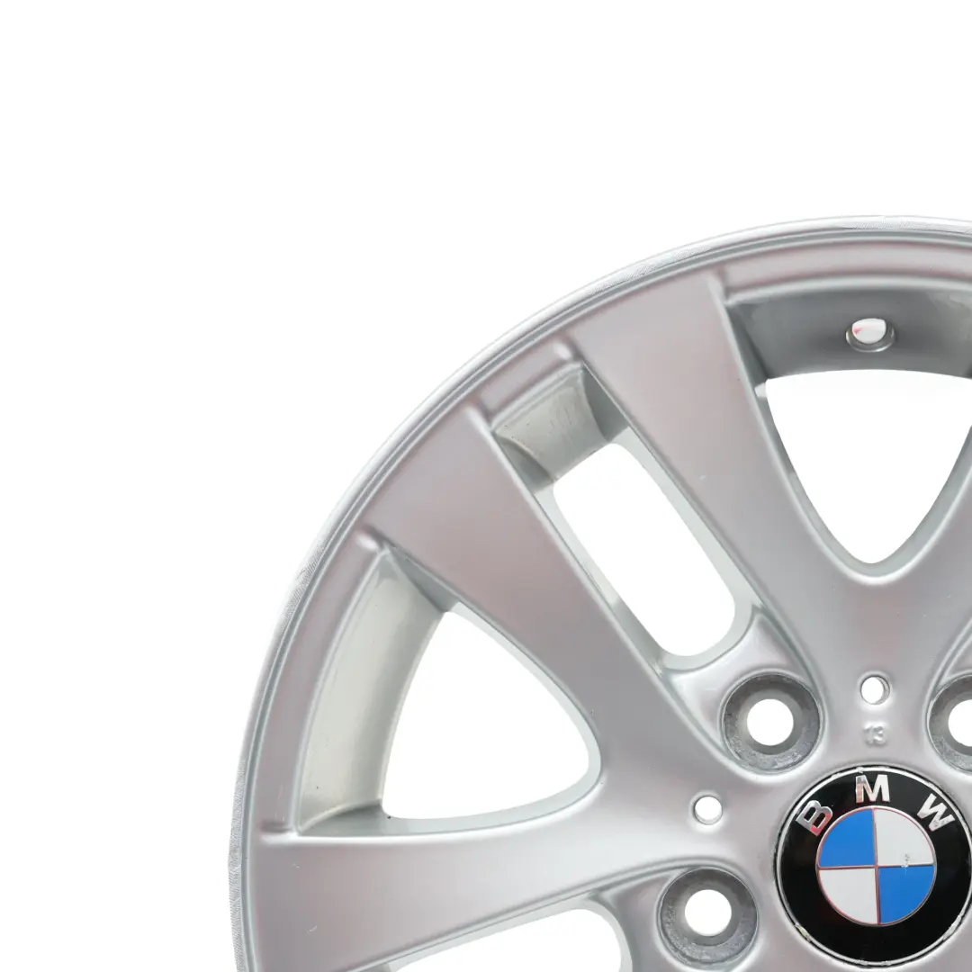 BMW E90 E91 Llanta Aleación Plata 16 "De Doble Radio 156 7J ET:34 6775595