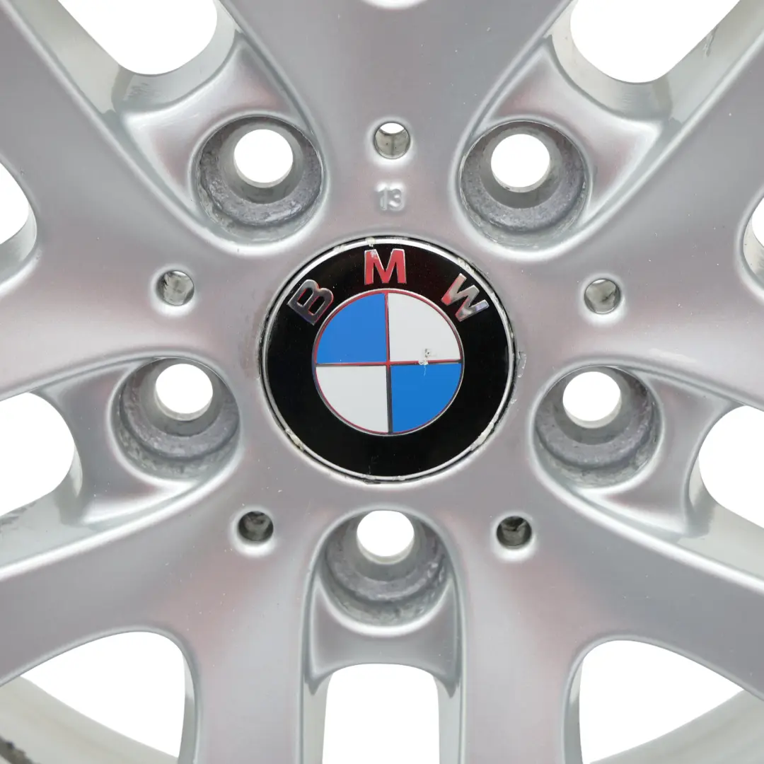 BMW E90 E91 Llanta Aleación Plata 16 "De Doble Radio 156 7J ET:34 6775595